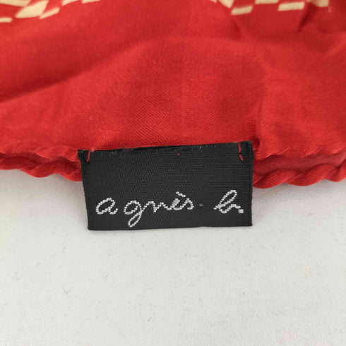 アニエスベー agnes b. シルクスカーフ レディース